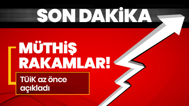 MÃ¼thiÅ rakamlar! TÃÄ°K az Ã¶nce aÃ§Ä±kladÄ±!